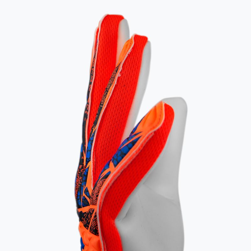 Vaikiškos vartininko pirštinės Reusch Attrakt Starter Solid Junior hyper orng/elec blue 5