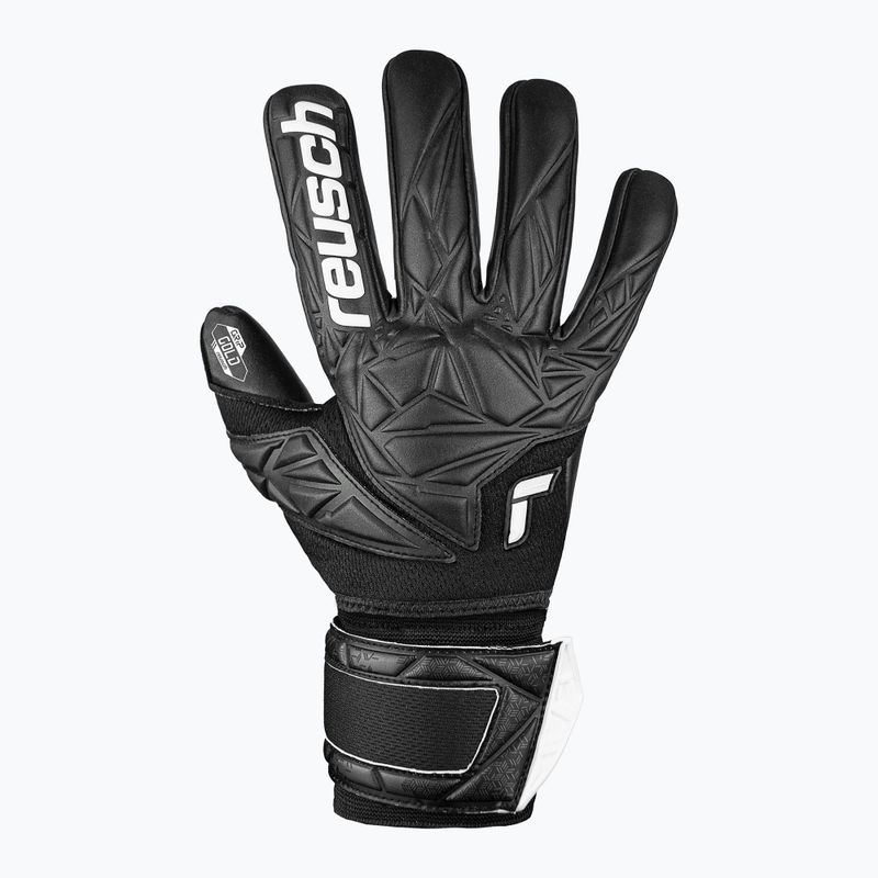 Vartininkų pirštinės Reusch Attrakt Gold NC Finger Support black 2