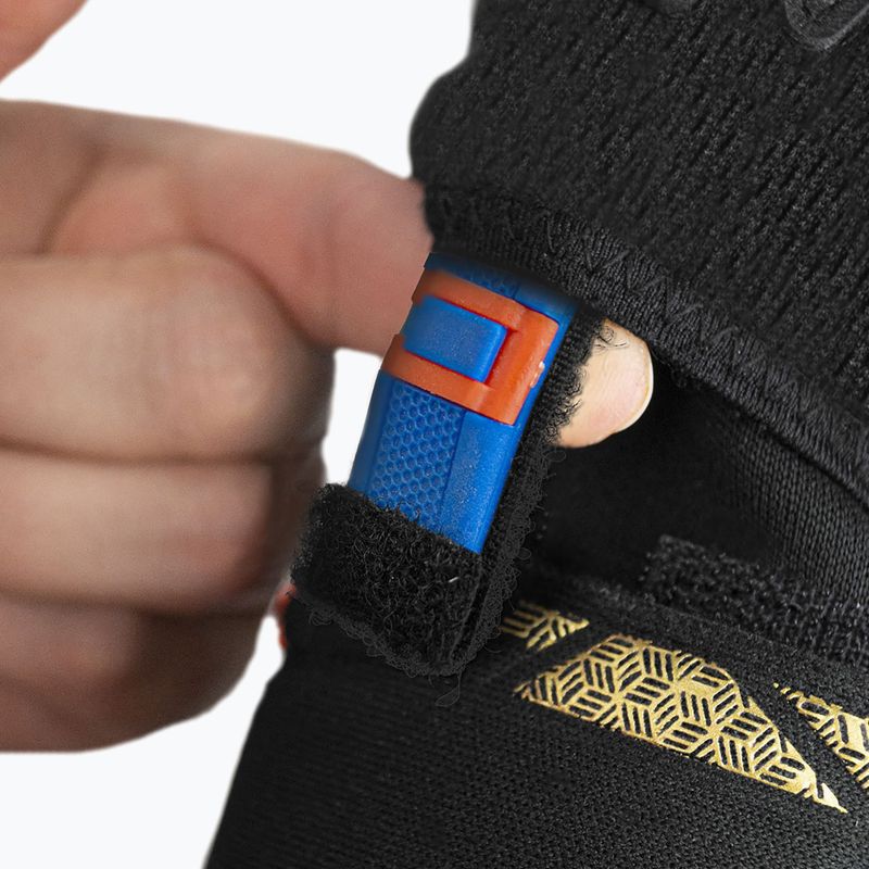 Vartininko pirštinės Reusch Attrakt SpeedBump Ortho-Tec black/gold/orange 5
