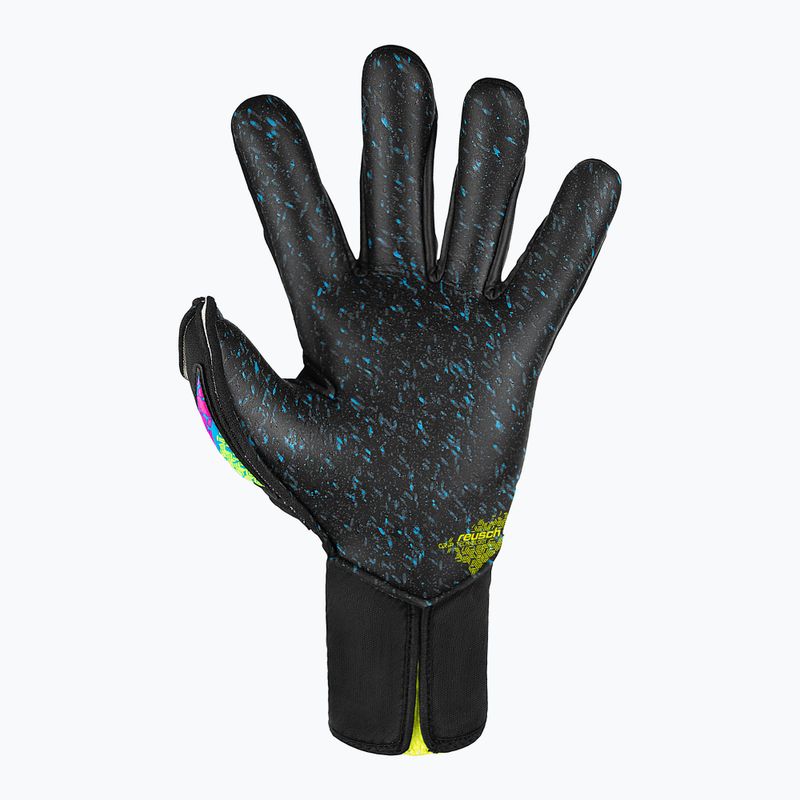 Vartininkų pirštinės Reusch Attrakt Fusion Strapless black/safety yellow/black 3