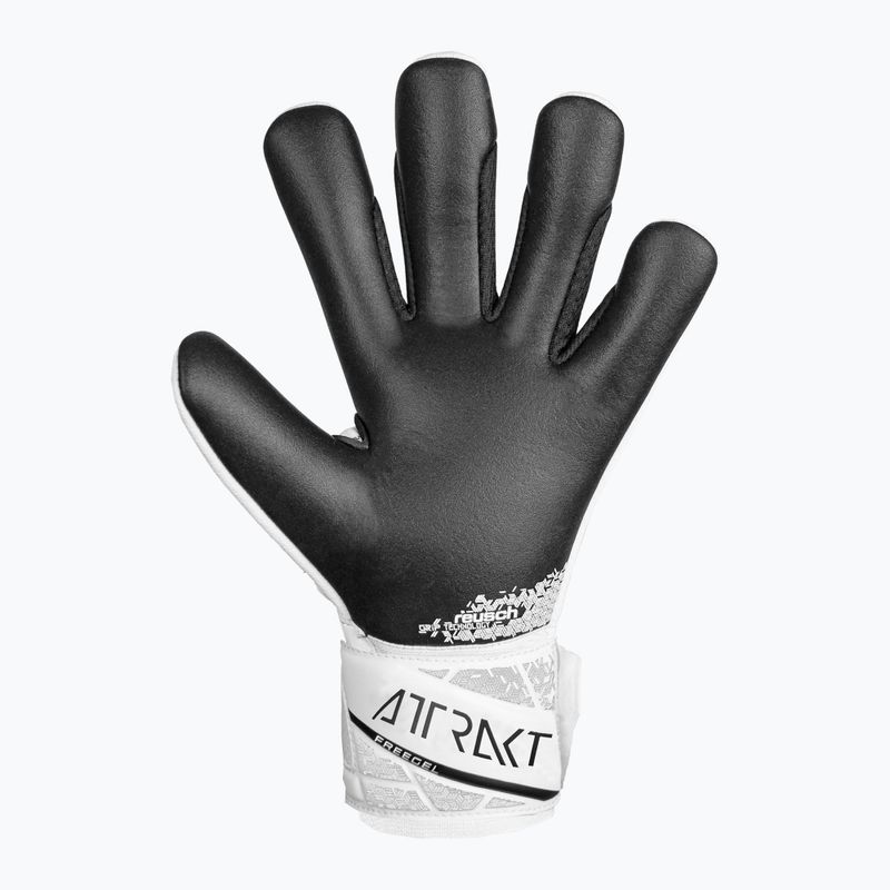 Vartininkų pirštinės Reusch Attrakt Freegel Silver white/black 3