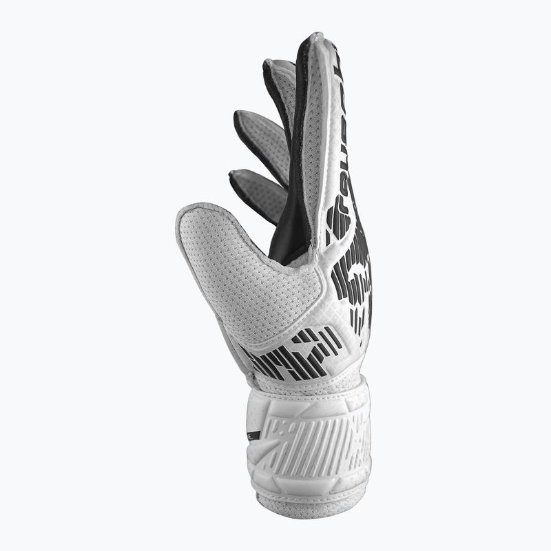 Vartininko pirštinės Reusch Attrakt Solid white/black 4