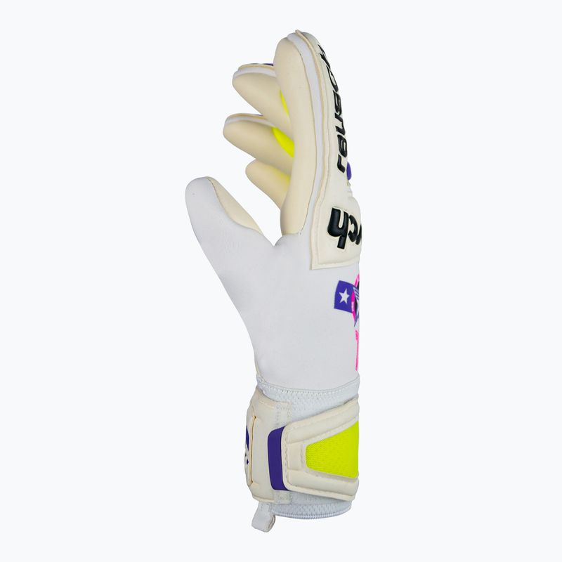 Vartininkų pirštinės Reusch Legacy Pro Am Gold X white/purple 4