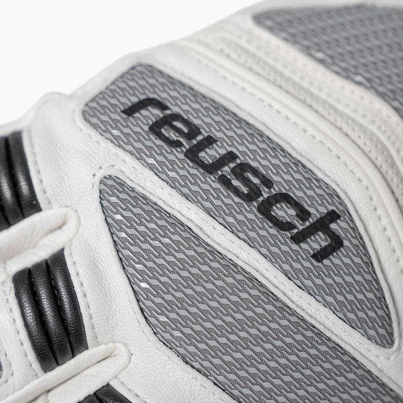 Vyriškos slidinėjimo pirštinės Reusch Worldcup Warrior DG white/glacier 6