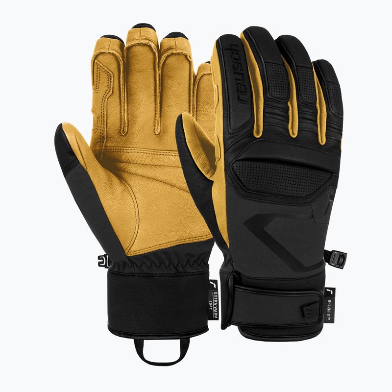Slidinėjimo pirštinės Reusch Pro Rc black/camel 2