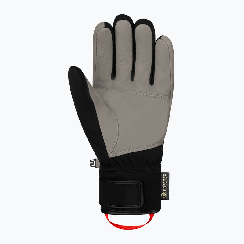 Slidinėjimo pirštinės Reusch Jupiter Gore-Tex red/grey 4