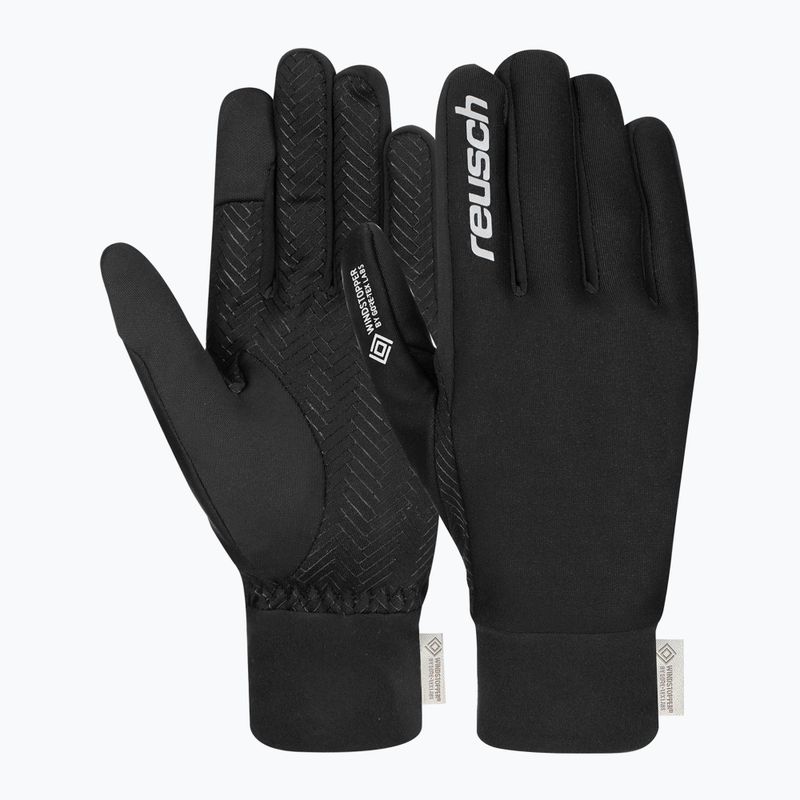 Vyriškos pirštinės Reusch Karayel Windstopper Touch-Tec black/silver 2