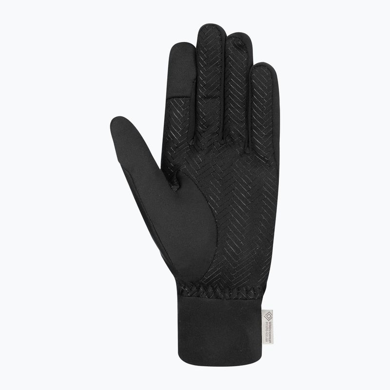 Vyriškos pirštinės Reusch Karayel Windstopper Touch-Tec black/silver 4