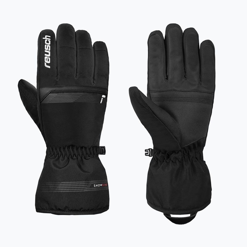 Slidinėjimo pirštinės Reusch Snow King black/white