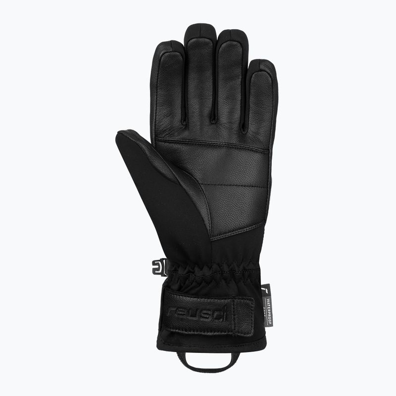 Moteriškos slidinėjimo pirštinės Reusch Beatrix R-Tex XT black/brown leopard 8