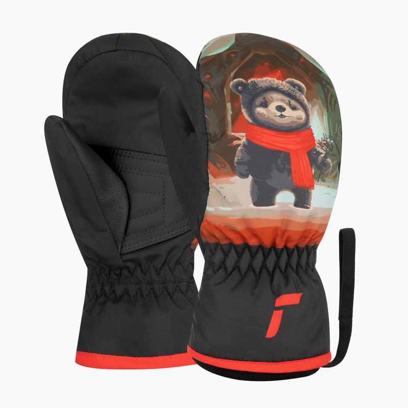 Vaikiškos slidinėjimo pirštinės Reusch Scottie Mitten bear