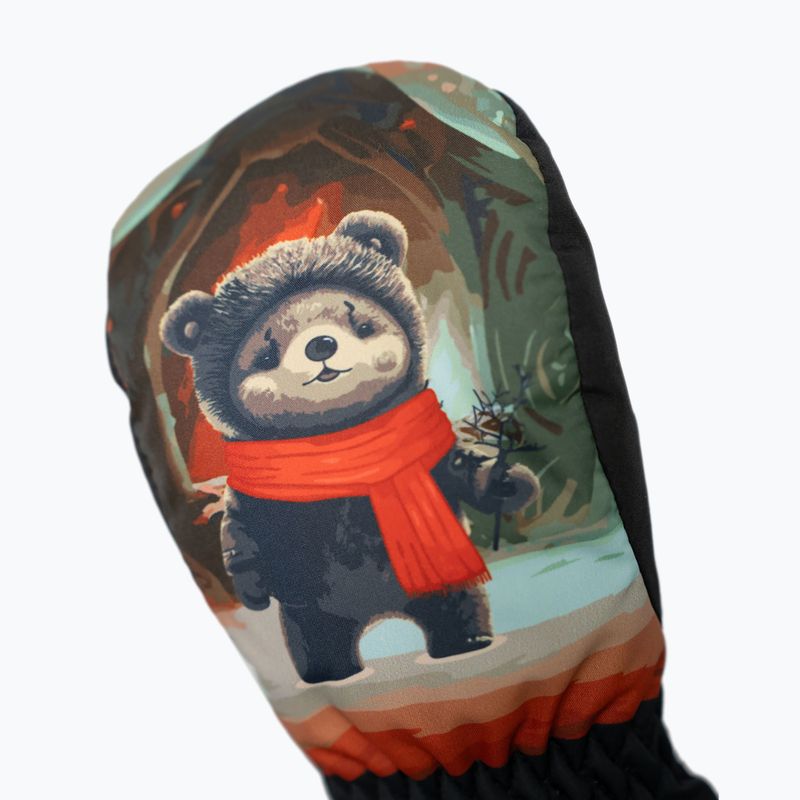 Vaikiškos slidinėjimo pirštinės Reusch Scottie Mitten bear 4