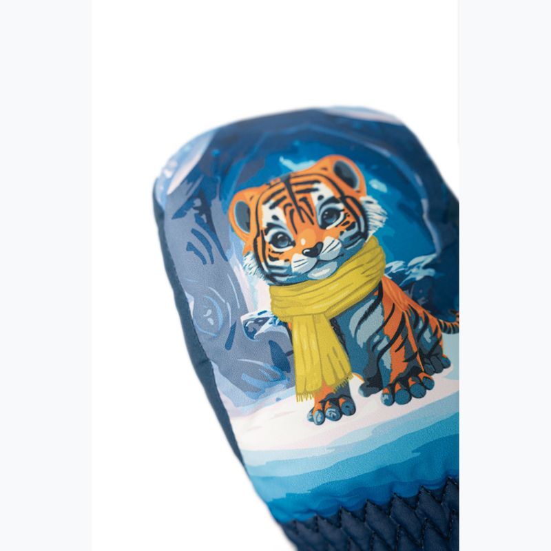 Vaikiškos slidinėjimo pirštinės Reusch Scottie Mitten tiger 4