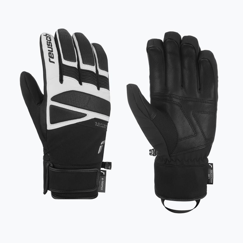 Slidinėjimo pirštinės Reusch Thunder R-Tex XT white/black