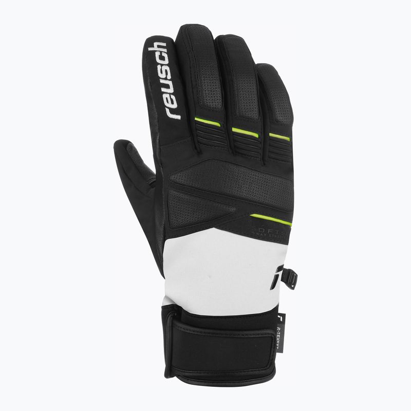 Slidinėjimo pirštinės Reusch Thunder R-Tex XT blacier grey/black/safety yellow 2