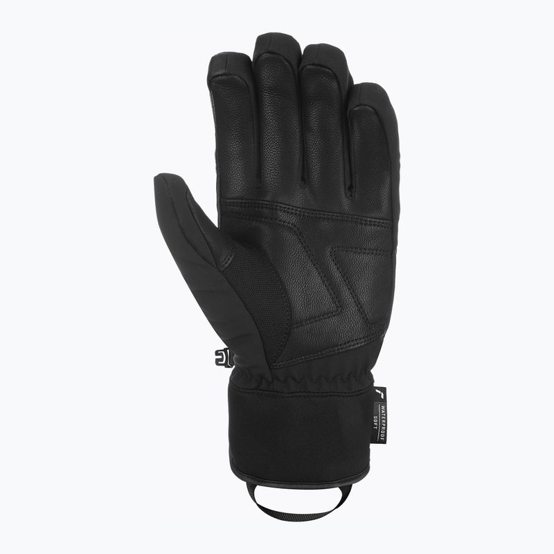 Slidinėjimo pirštinės Reusch Thunder R-Tex XT blacier grey/black/safety yellow 3