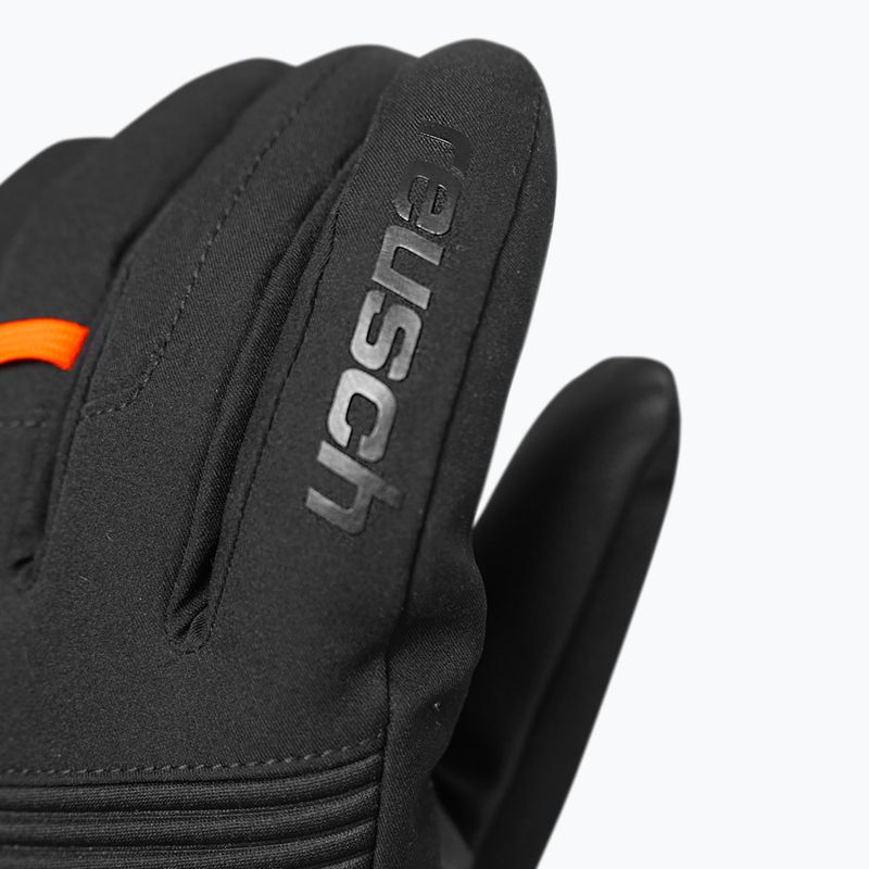 Slidinėjimo pirštinės Reusch Louis R-Tex XT black/dress blue/fluorescent red 5