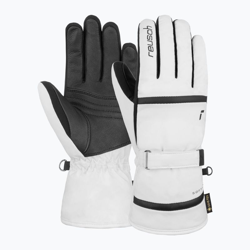 Moteriškos slidinėjimo pirštinės Reusch Alison Gore-Tex white/black 2