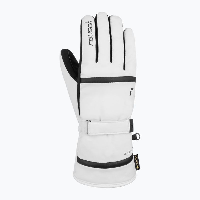 Moteriškos slidinėjimo pirštinės Reusch Alison Gore-Tex white/black 3