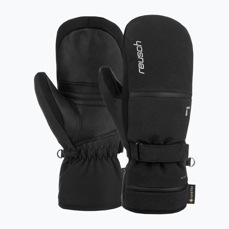 Moteriškos slidinėjimo pirštinės Reusch Alison Gore-Tex Mitten black/silver 2