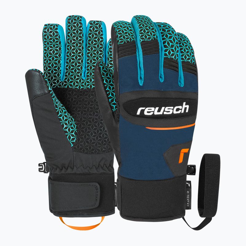 Slidinėjimo pirštinės Reusch Dragon R-Tex XT dress blue/orange popsicl