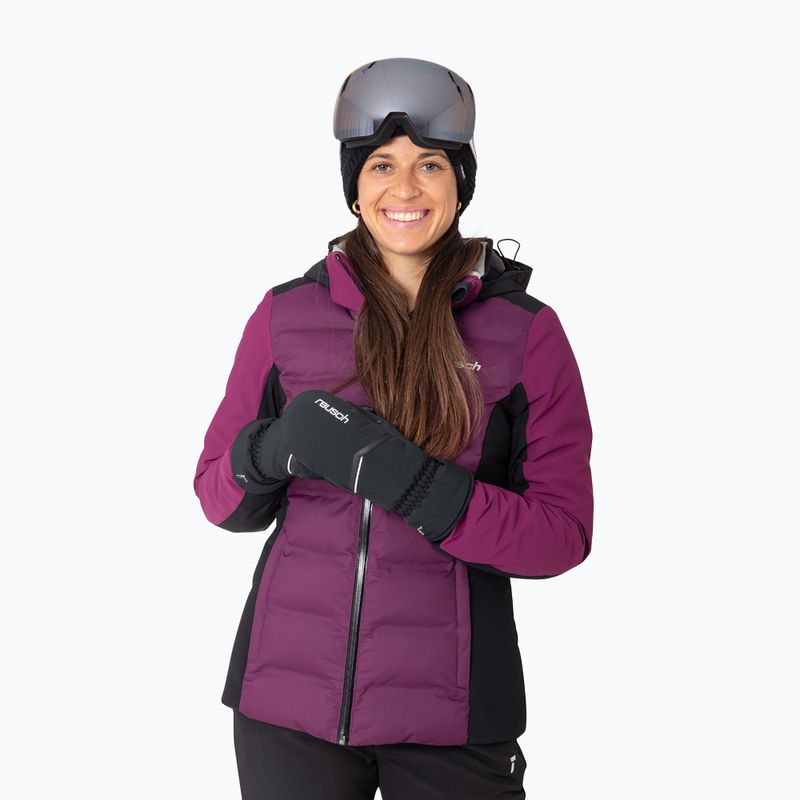 Moteriškos slidinėjimo pirštinės Reusch Marisa Mitten black/white 9