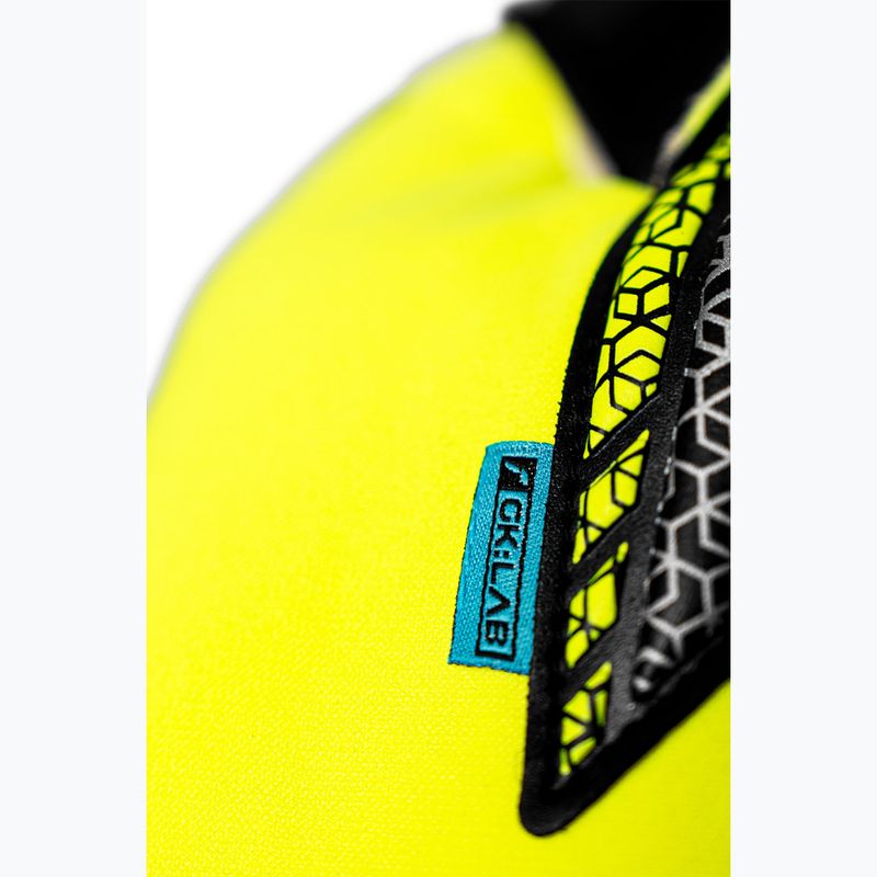 Vartininkų pirštinės Reusch Attrakt Gold X Evolution safety yellow/silver/black 6