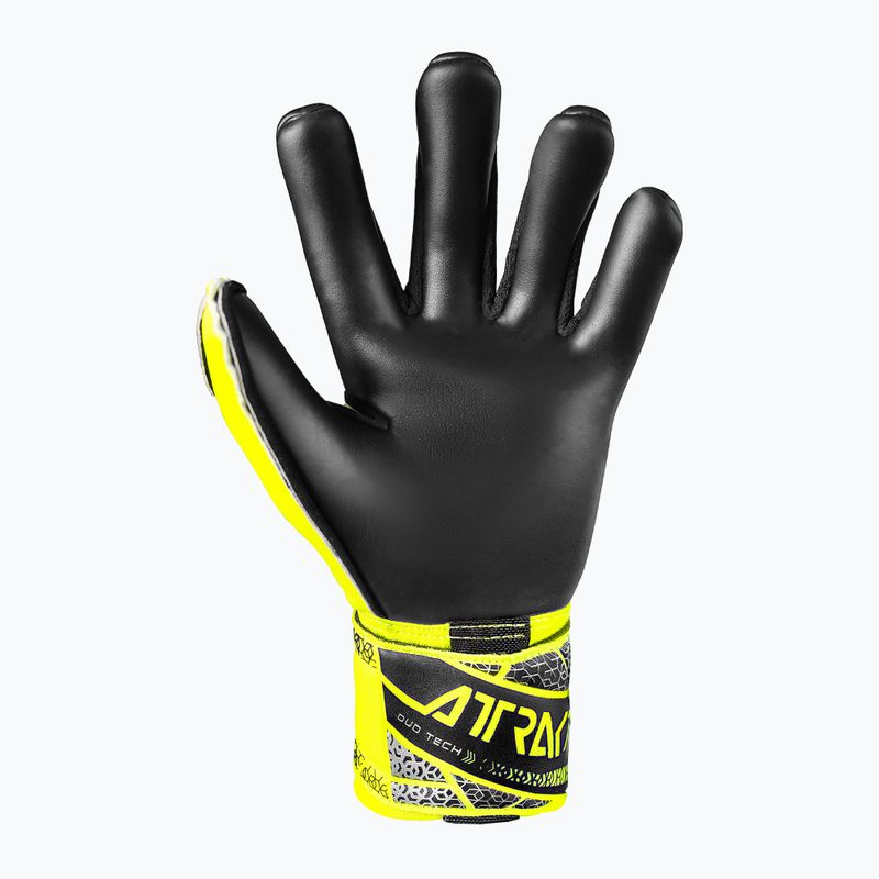 Vartininko pirštinės Reusch Attrakt Duo safety yellow/silver/black 3