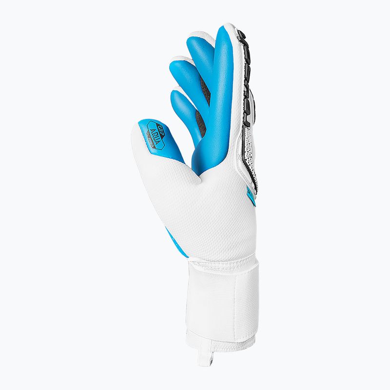 Vartininko pirštinės Reusch Attrakt Freegel Aqua white/black/aqua blue 4