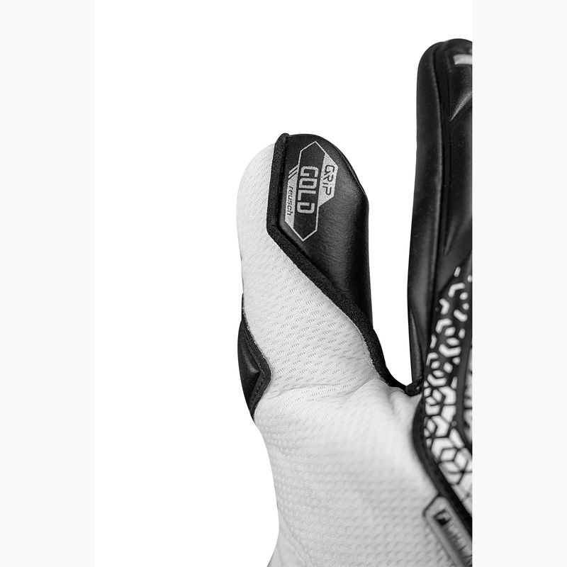 Vartininkų pirštinės Reusch Attrakt Gold NC white/silver/black 6