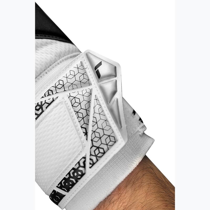 Vartininkų pirštinės Reusch Attrakt Gold NC white/silver/black 7