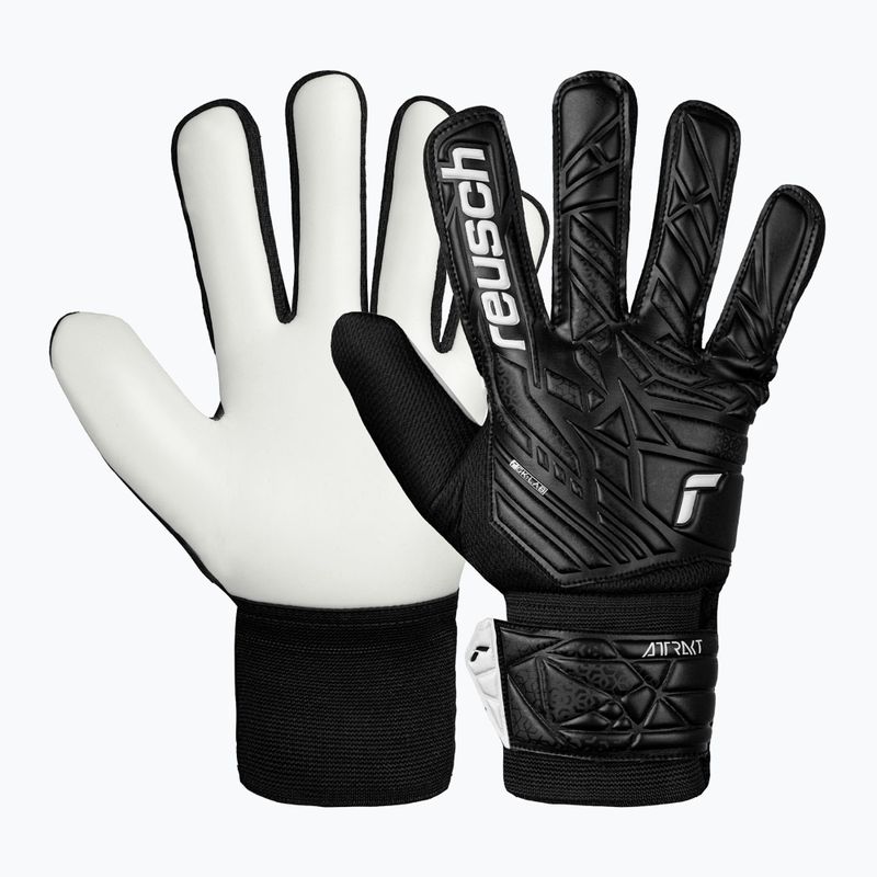 Vartininko pirštinės Reusch Attrakt Starter Solid black
