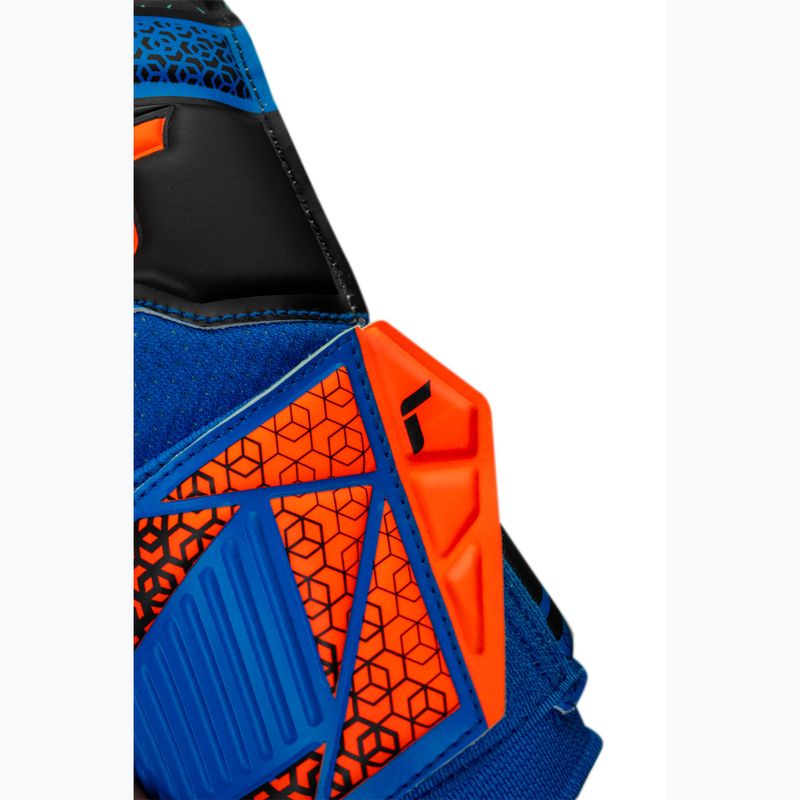 Vartininko pirštinės Reusch Attrakt Solid electric blue/shocking orange 7