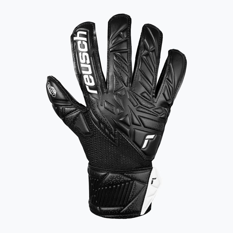 Vaikiškos vartininkų pirštinės Reusch Attrakt Infinity Junior black 2