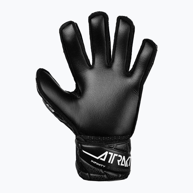 Vaikiškos vartininkų pirštinės Reusch Attrakt Infinity Junior black 3