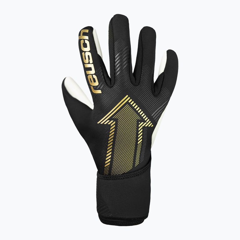 Vartininko pirštinės Reusch Fastgrip Silver black/gold 2