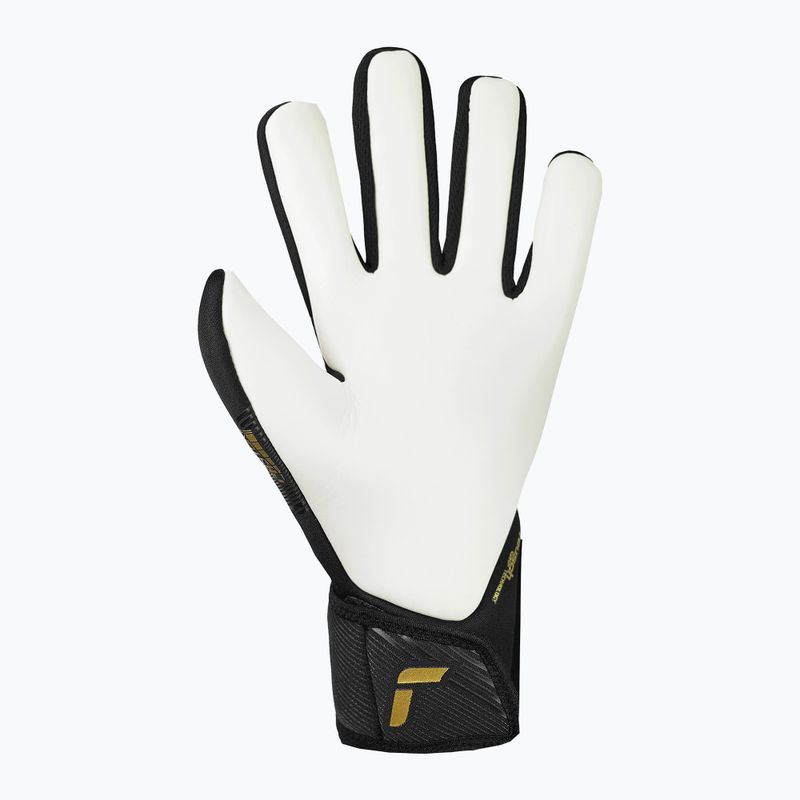 Vartininko pirštinės Reusch Fastgrip Silver black/gold 3