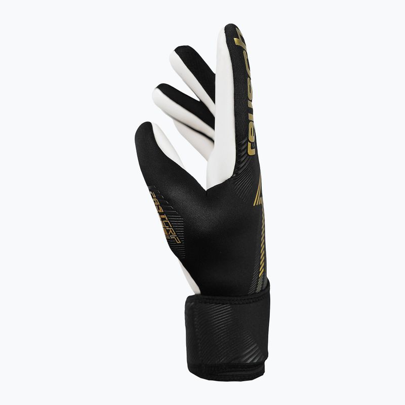 Vartininko pirštinės Reusch Fastgrip Silver black/gold 4