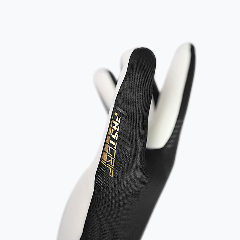 Vartininko pirštinės Reusch Fastgrip Silver black/gold 7