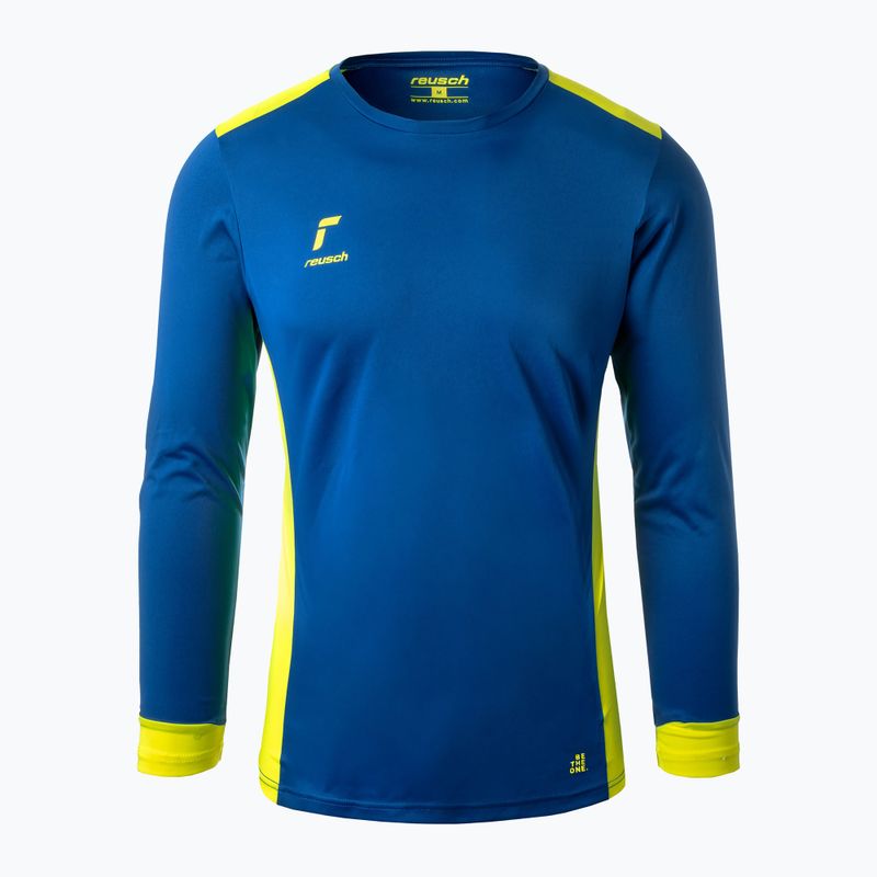 Vartininko marškinėliai ilgomis rankovėmis Reusch Match Longsleeve Padded brilliant blue/safety yellow