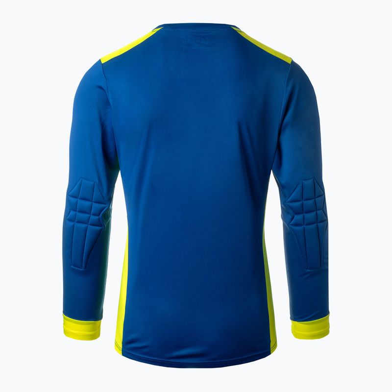 Vartininko marškinėliai ilgomis rankovėmis Reusch Match Longsleeve Padded brilliant blue/safety yellow 2