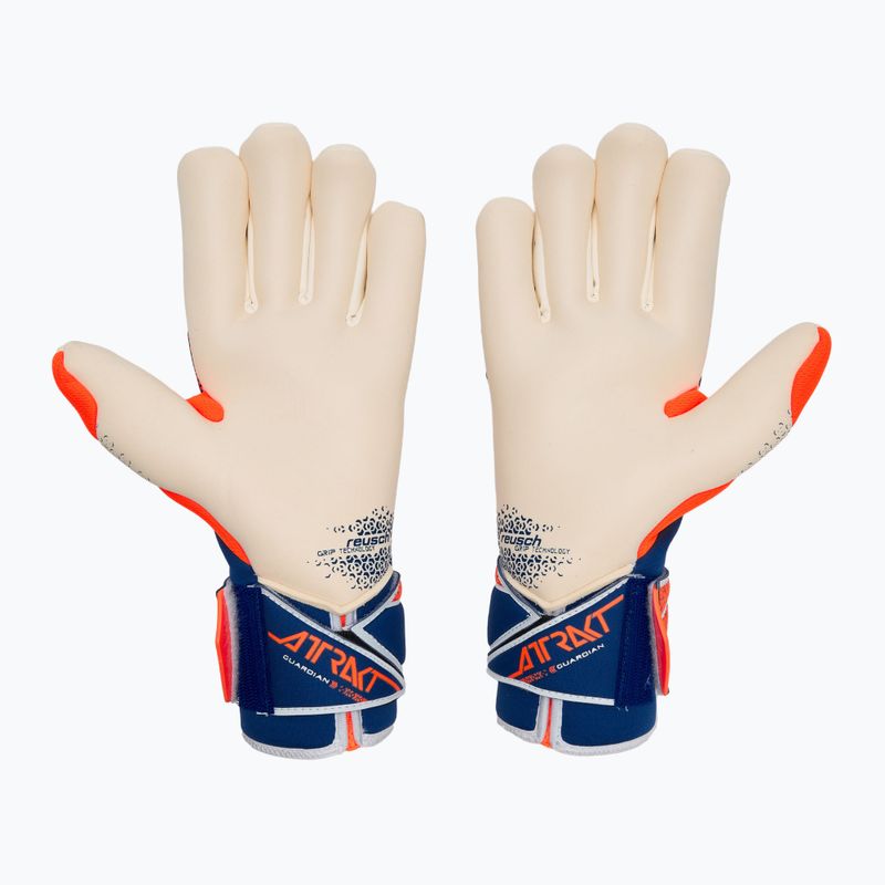 Vartininkų pirštinės Reusch Attrakt Gold X Guardian shocking orange/energize blue 3