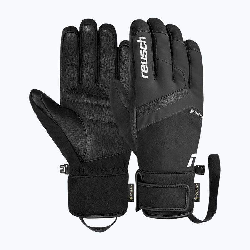 Vyriškos slidinėjimo pirštinės Reusch Booster Gore-Tex black/white 2