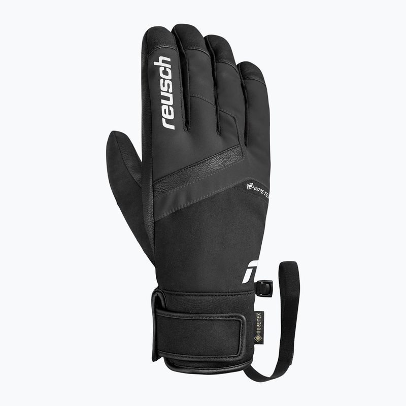 Vyriškos slidinėjimo pirštinės Reusch Booster Gore-Tex black/white 3