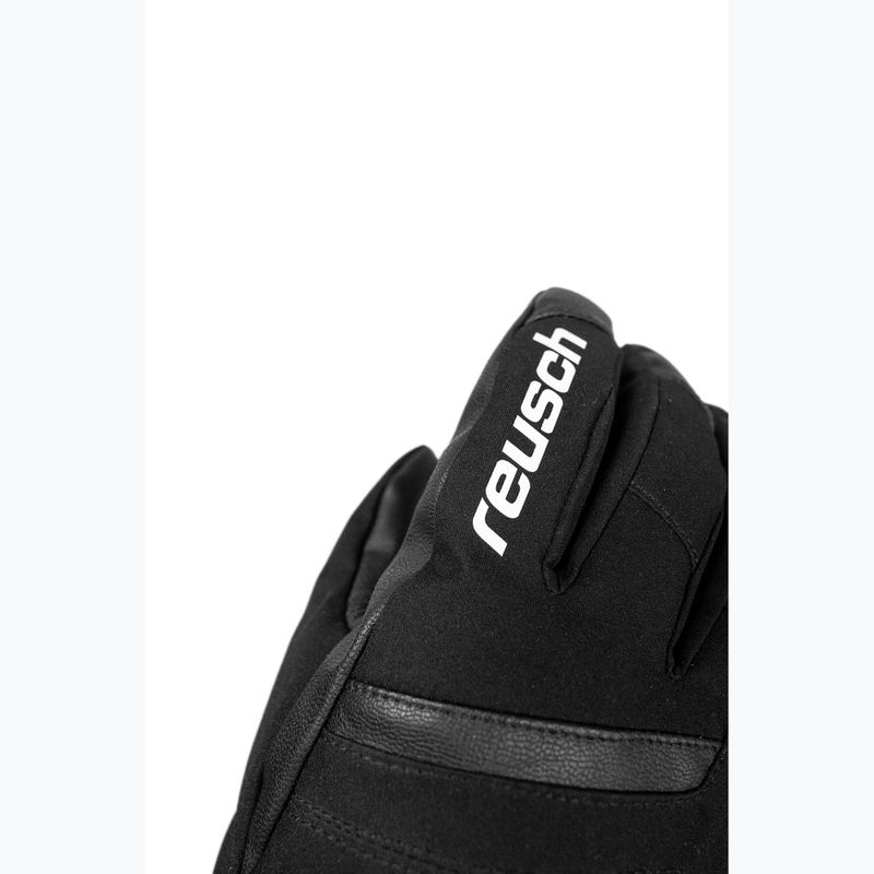 Vyriškos slidinėjimo pirštinės Reusch Booster Gore-Tex black/white 5