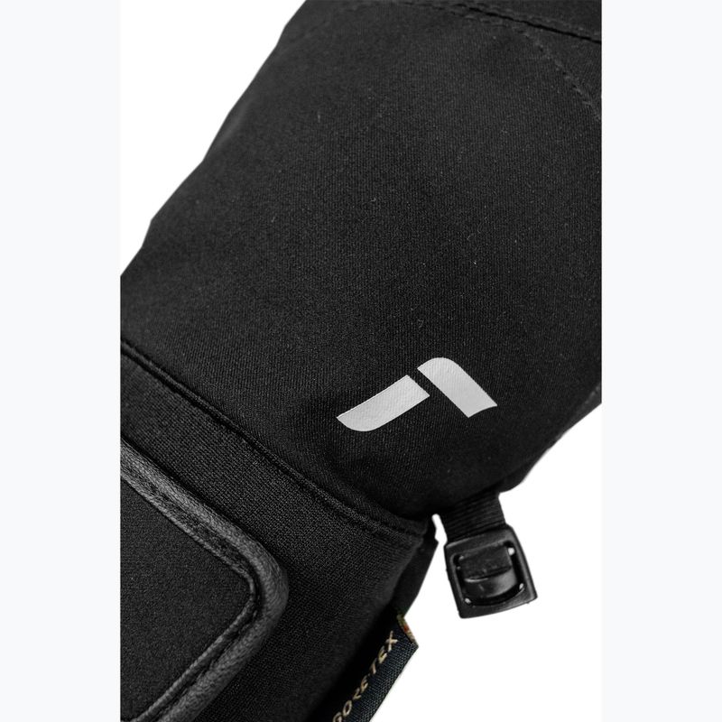 Vyriškos slidinėjimo pirštinės Reusch Booster Gore-Tex black/white 7