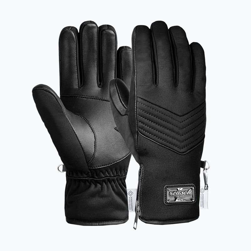 Moteriškos slidinėjimo pirštinės Reusch Daisy Windstopper black