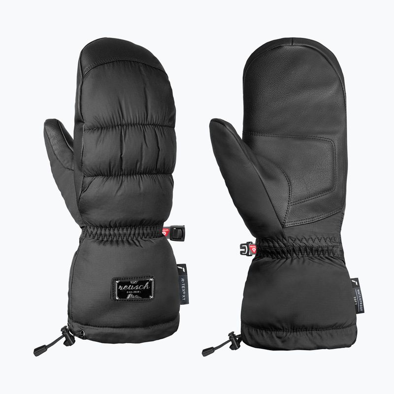 Moteriškos slidinėjimo pirštinės Reusch Puffy R-Tex® XT Mitten black
