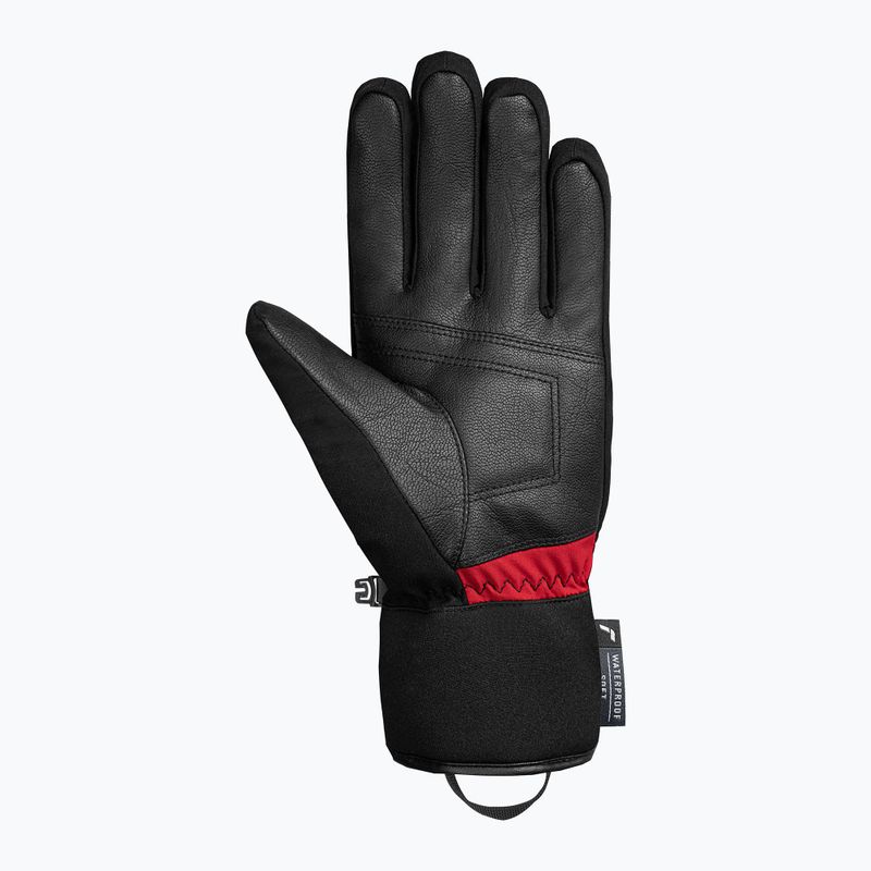 Slidinėjimo pirštinės Reusch Louis R-Tex XT black/tango red 3