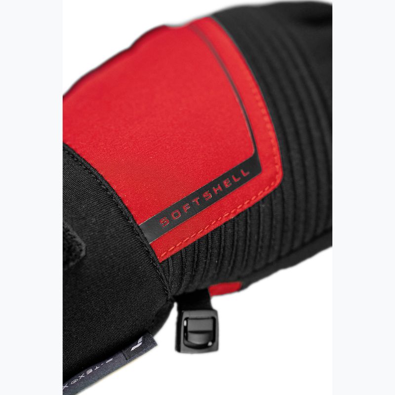 Slidinėjimo pirštinės Reusch Louis R-Tex XT black/tango red 6